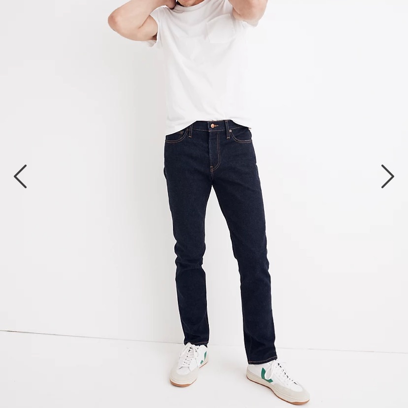 Madewell Slim Jeans In Rinse Wash J9527